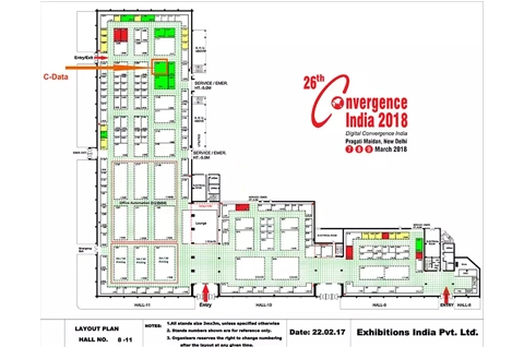 Приглашаем посетить C-Data At Convergence India 2018