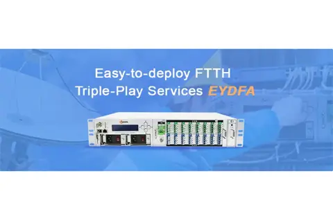 Услуги Triple-Play FTTH, легко развертываемые EYDFA