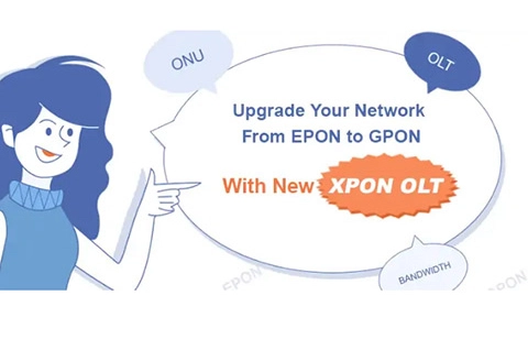 Модернизируйте сеть с EPON на GPON