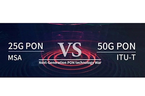Технология PON следующего поколения «Война»: 25 ГБ PON VS 50 ГБ PON