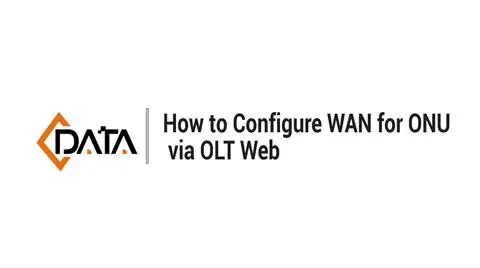 Настройка параметров WAN для ONU | Веб-учебник C-Data OLT