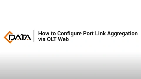 Настройка агрегирования портов | Веб-учебник C-Data OLT