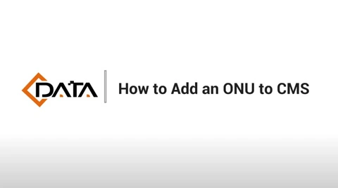 Бесшовная привязка ONU с C-Data CMS: TR-069 Учебник по конфигурации