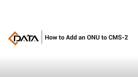 TR-069 Конфигурация для подключения ONU к CMS | Серия учебников C-Data CMS