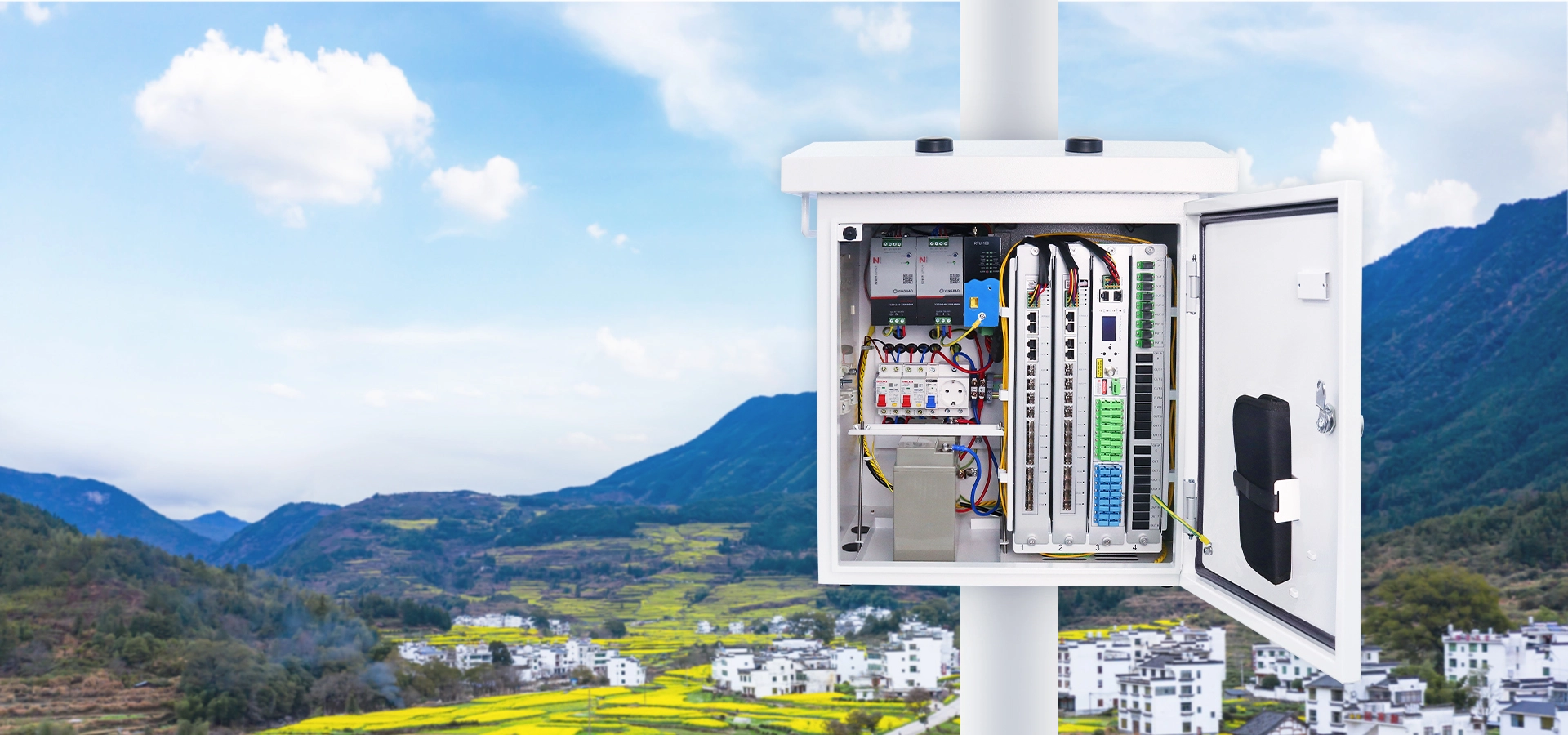 C-Data Наружный интеллектуальный комплексный шкаф OLT FDC600Y