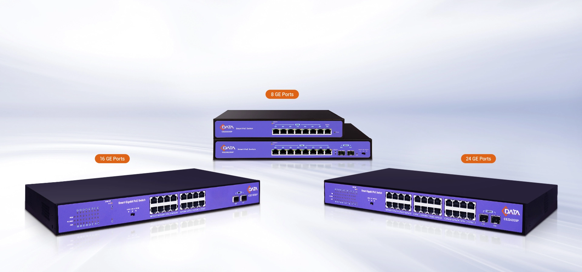 C-данных гигабитный Ethernet коммутатор PoE серии