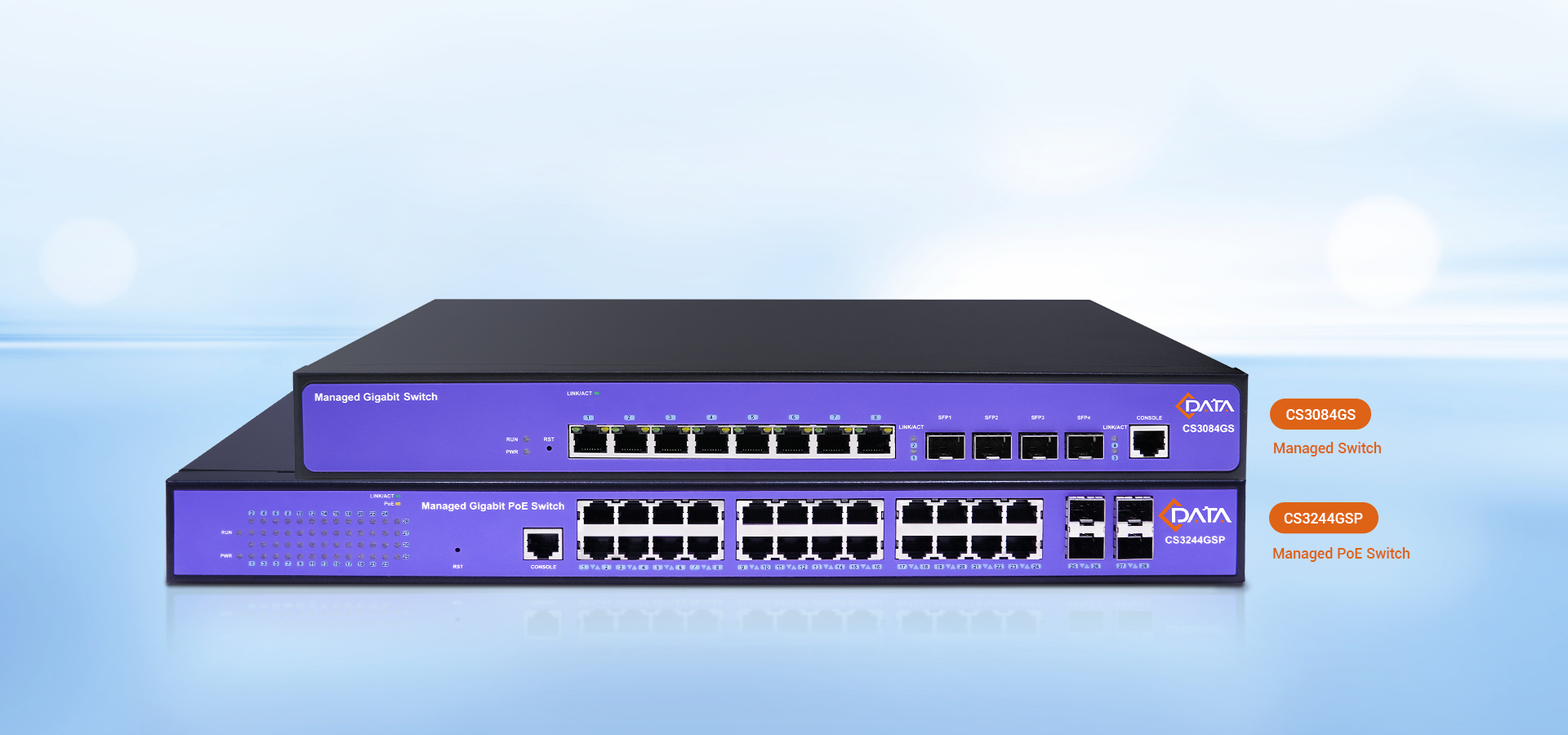 C-Data Layer 2 Управляемый коммутатор серии