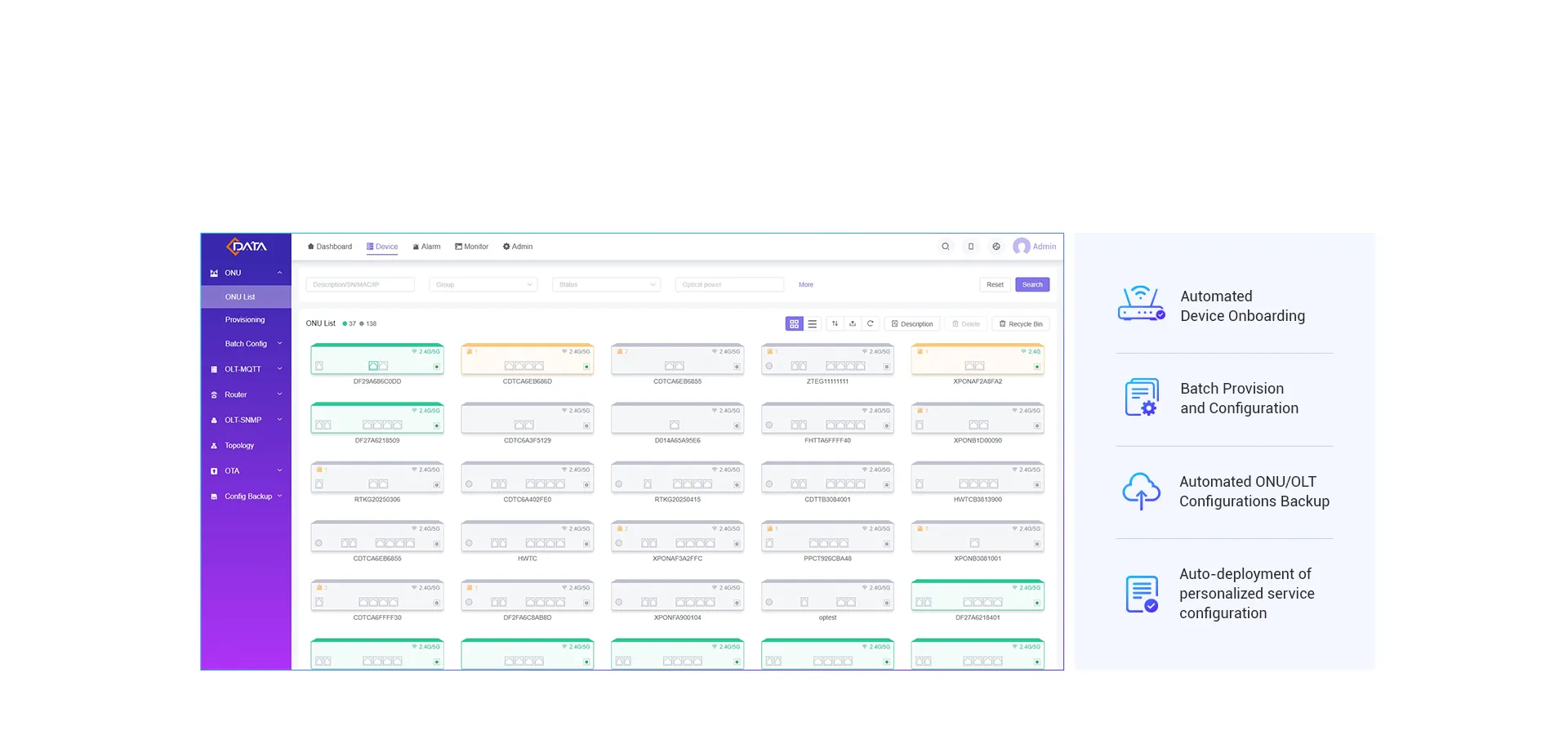 Упрощенная настройка и настройка