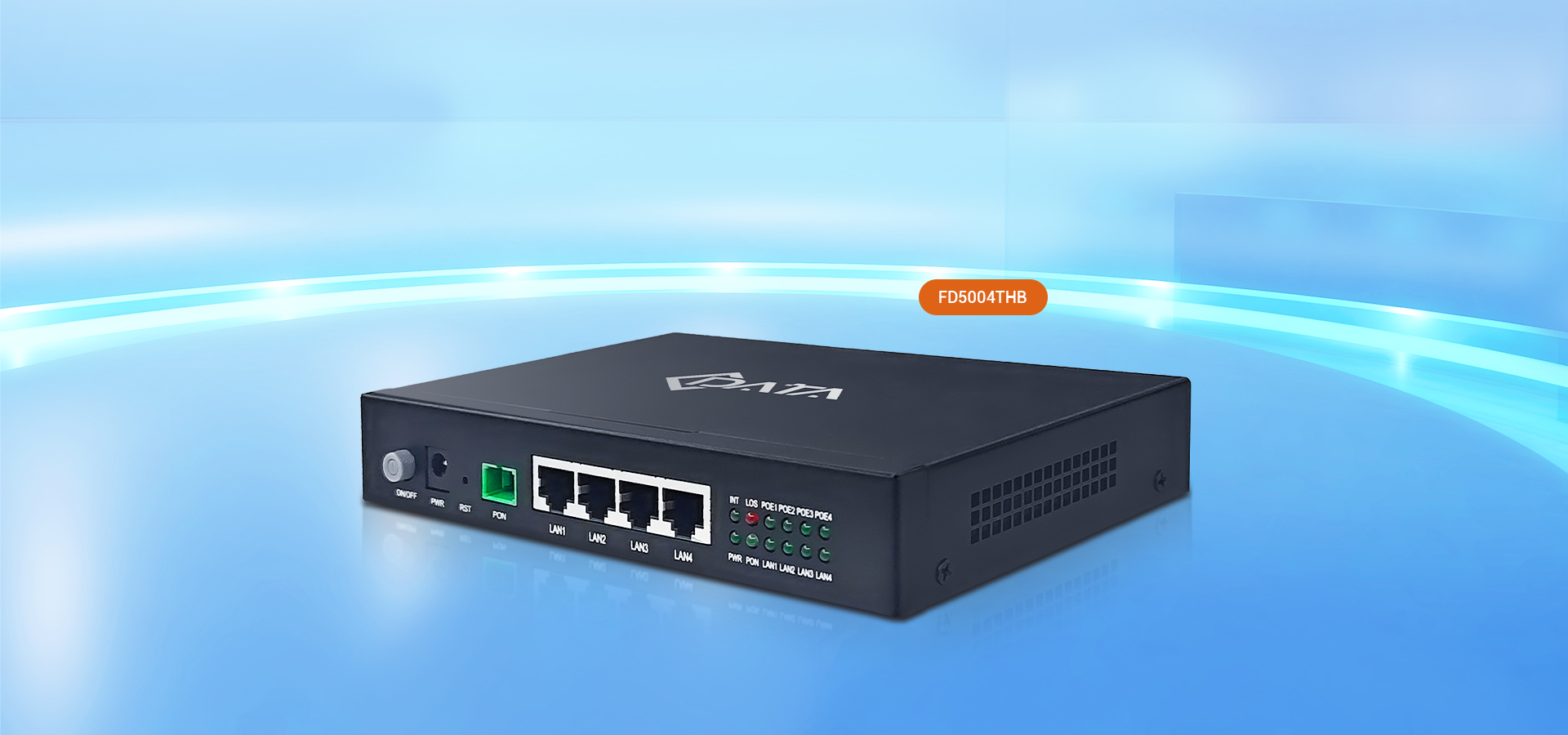 C-Data XGS-PON MDU с поддержкой PoE+