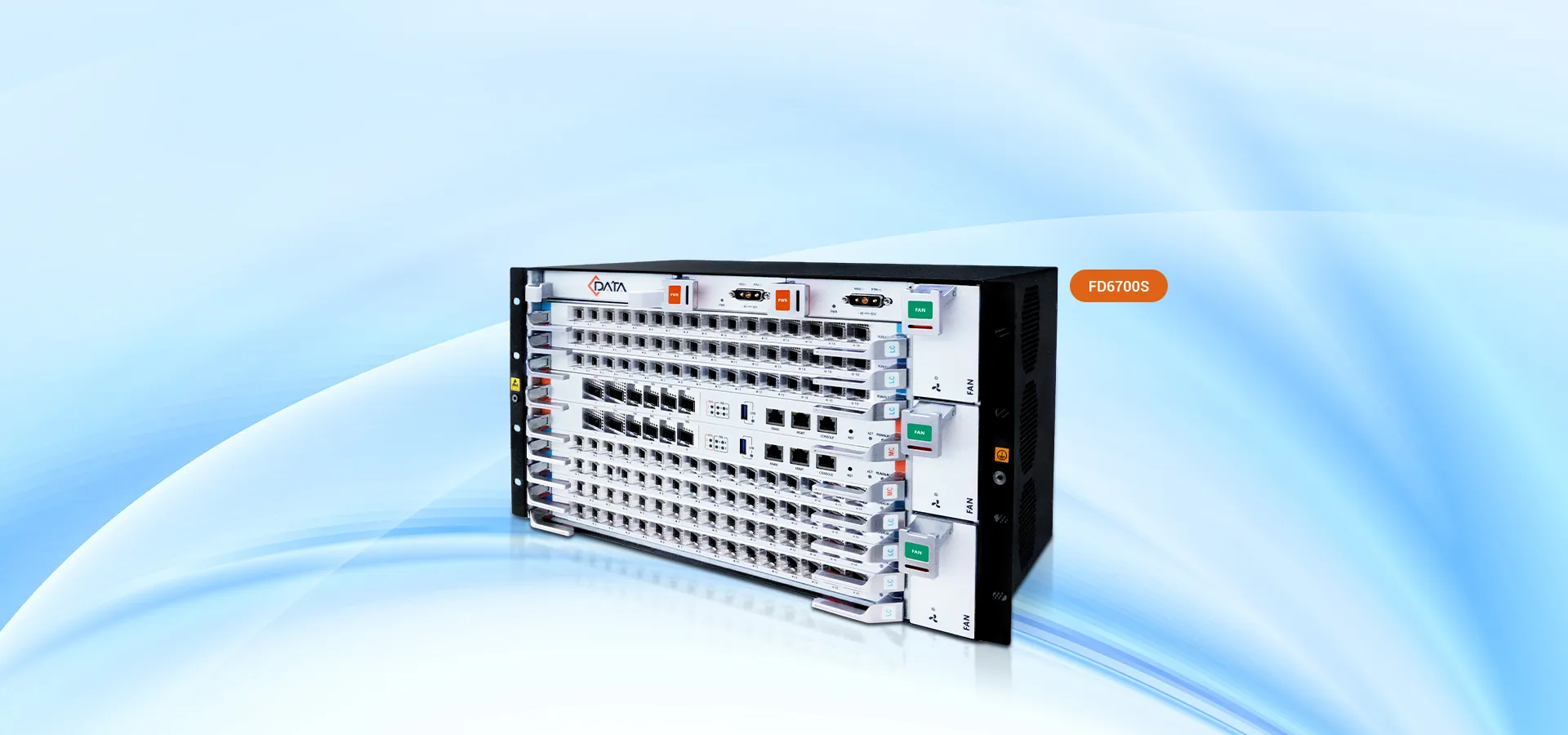 C-Data 112-портовое шасси OLT для GPON и XG(S)-PON