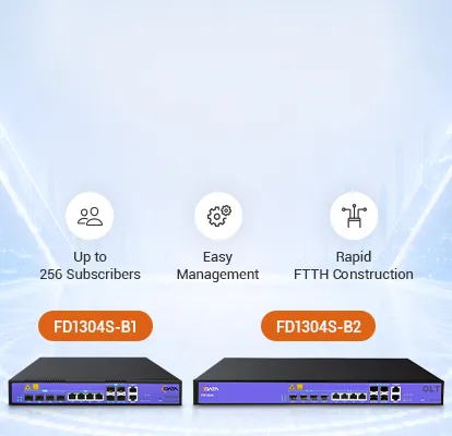 C-Data 4-портовый EPON OLT